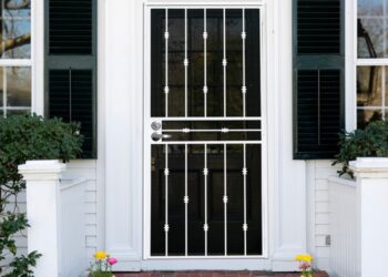 SHINJIN Heritage Lifestyle Quality Steel Security Doors: Double Layer ...