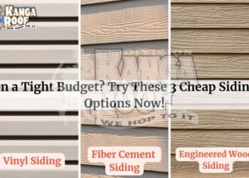 On A Tight Budget? Try These 3 Cheap Siding Options Now!