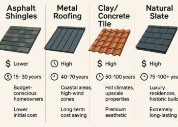 Roofing Material Cost Comparison for 2025 | Best Options